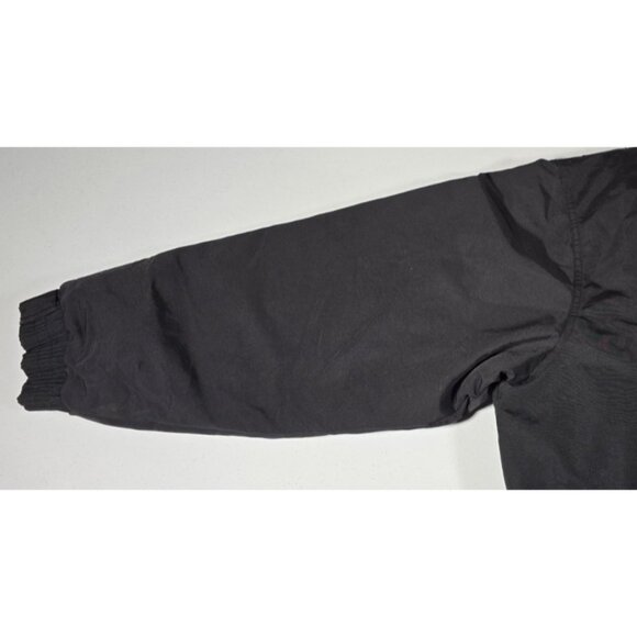 Carhartt Full Zip Quilt Lined Black/Green Outdoor Work Coat Jacket Men's 2XL - Picture 11 of 16